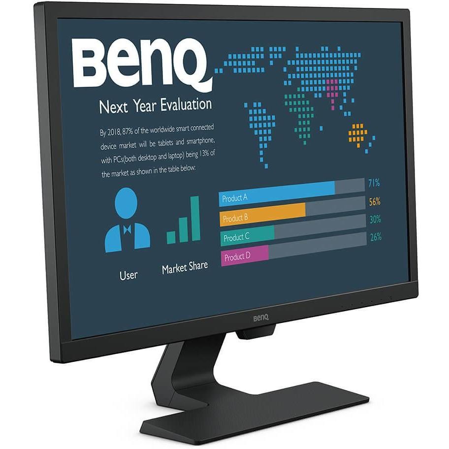 BenQ BL2483 Monitor PC LED 24'' FHD Luminosità 250 cd/m² colore nero