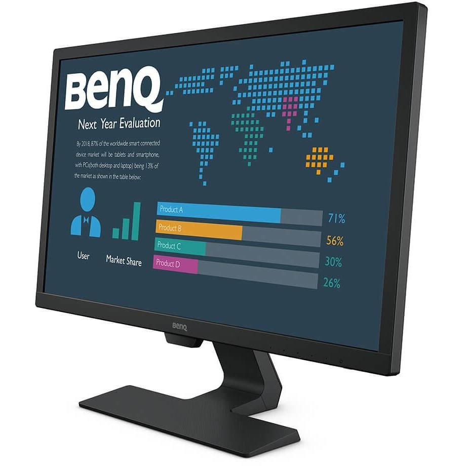 BenQ BL2483 Monitor PC LED 24'' FHD Luminosità 250 cd/m² colore nero