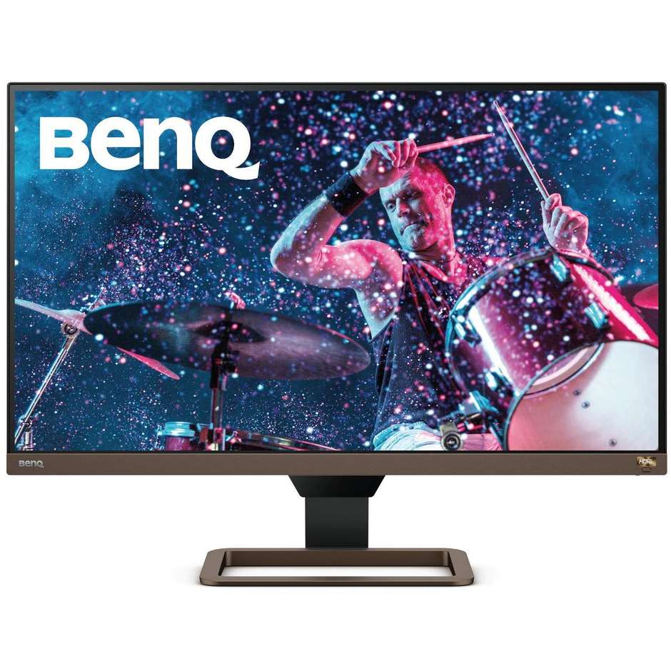BenQ EW2780U Monitor PC LED 27'' 4K UHD Luminosità 350 cd/m² Classe B colore nero