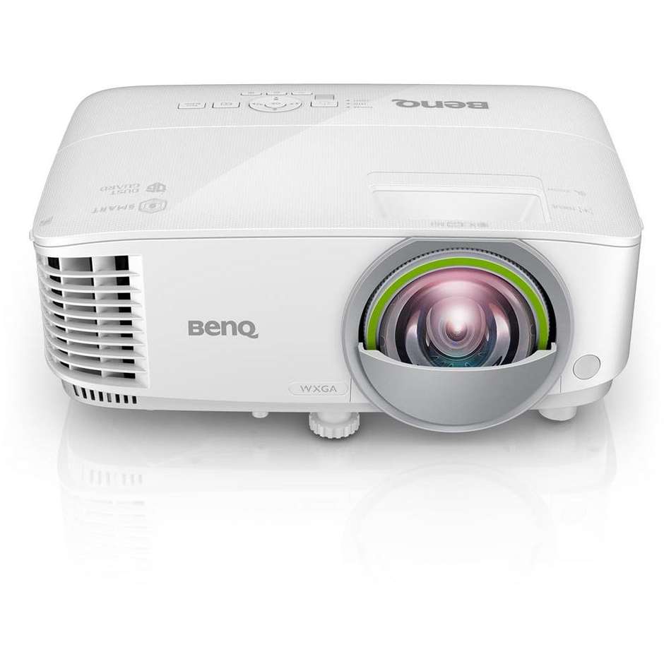 BenQ EW800ST Videoroiettore WXGA Luminosità 3300 ANSI lumen colore bianco