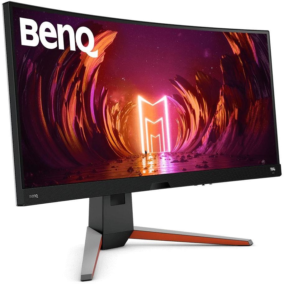 Benq EX3415R Monitor PC LED 34'' UltraWide Quad HD Luminosità 400 cd/m² Classe G colore nero e argento