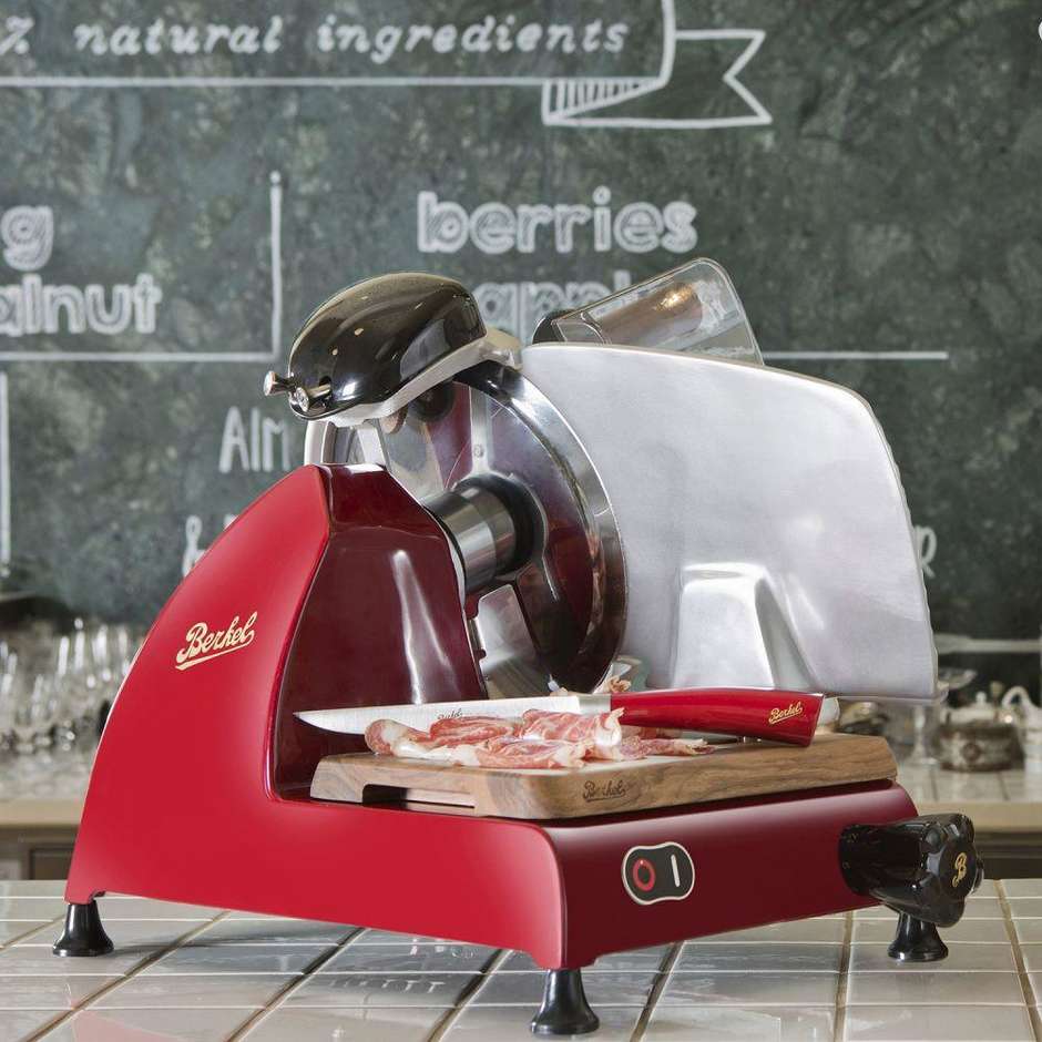 Berkel RL250ROSSA Affettatrice Elettrica Domestica Professionale Inox