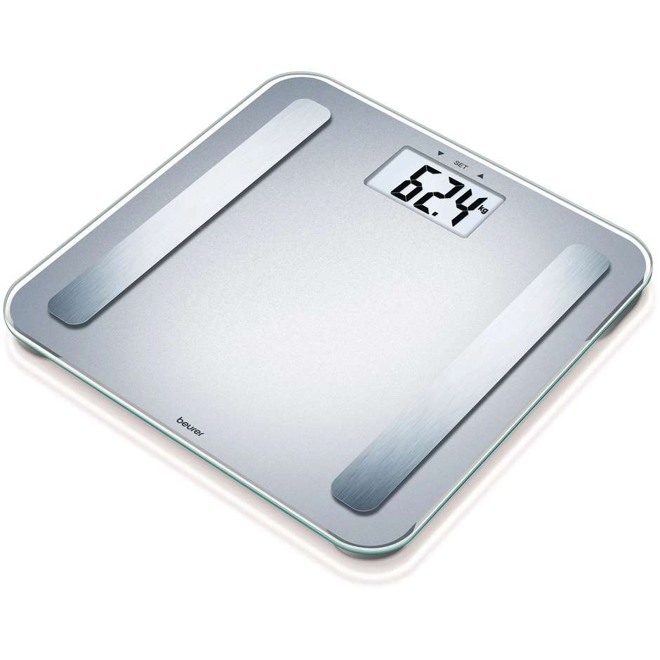 Beurer BF 183 Bilancia diagnostica in vetro display LCD XXL portata 180 kg