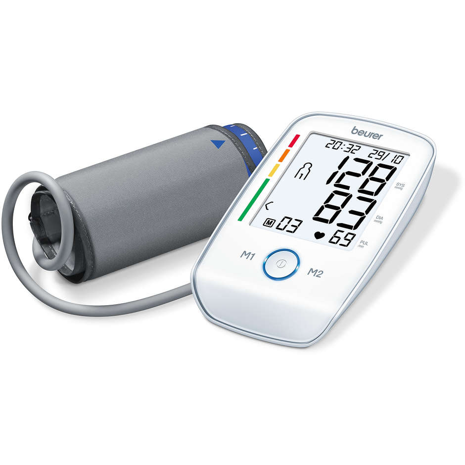 Beurer BM 45 Misuratore Automatico di Pressione da Braccio con Display XL