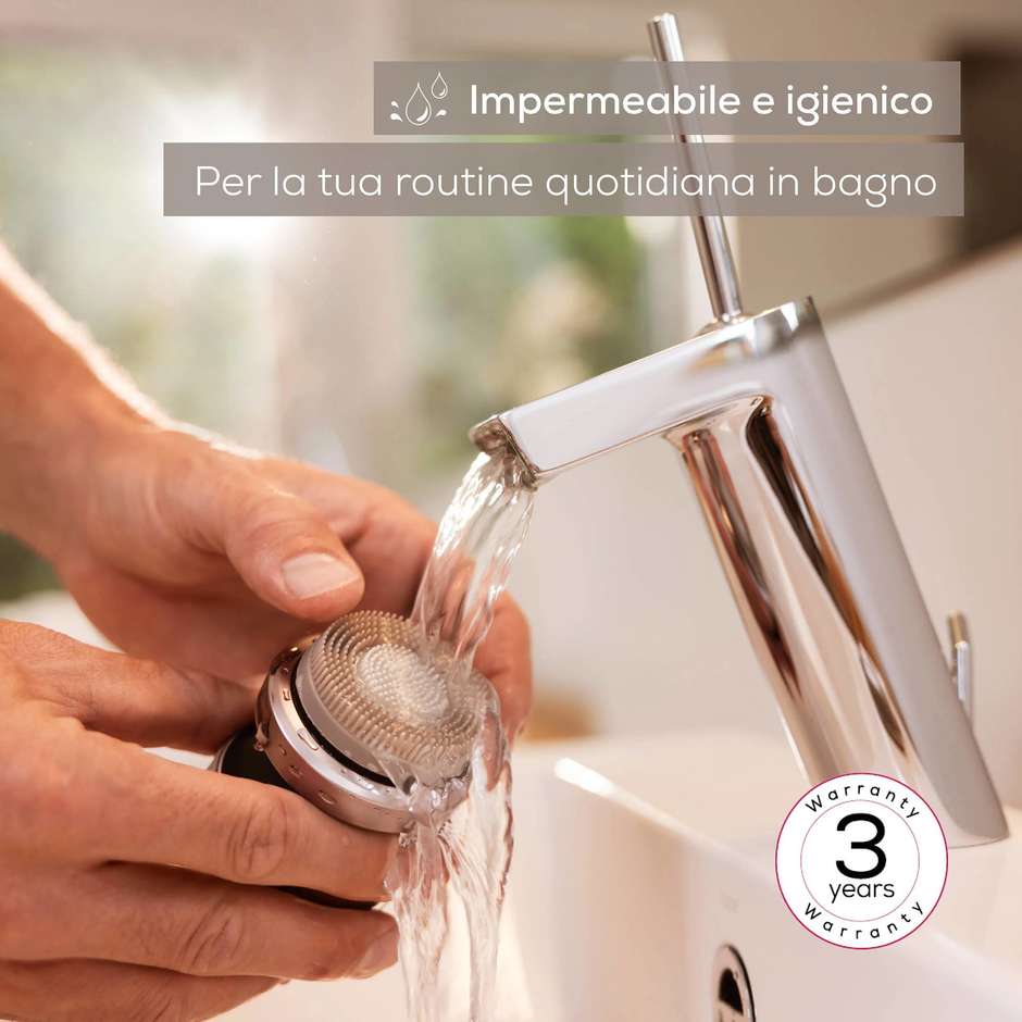 Beurer FC 59 Dual Spazzola Viso Elettrica 3 Accessori Batteria Ricaricabile