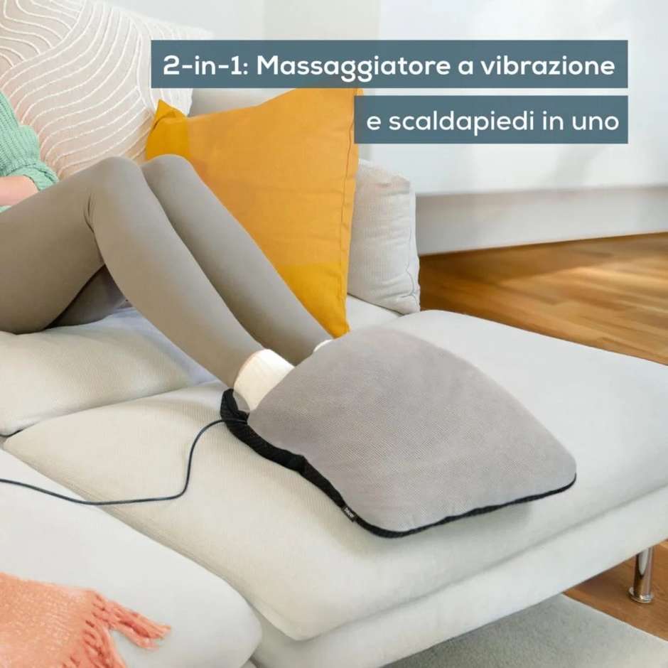 Beurer FM 28 Massaggiatore plantare con calore e vibrazione