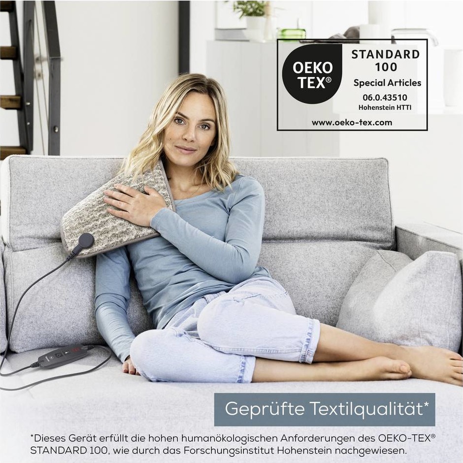 Beurer HK 126 XXL Nordic Taupe Termoforo 60 × 30 cm