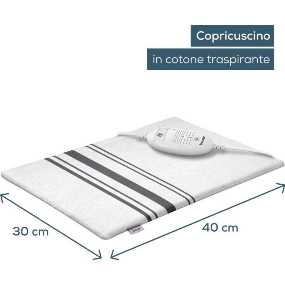 Beurer HK 26 Termoforo con rivestimento in cotone 40 × 30 cm