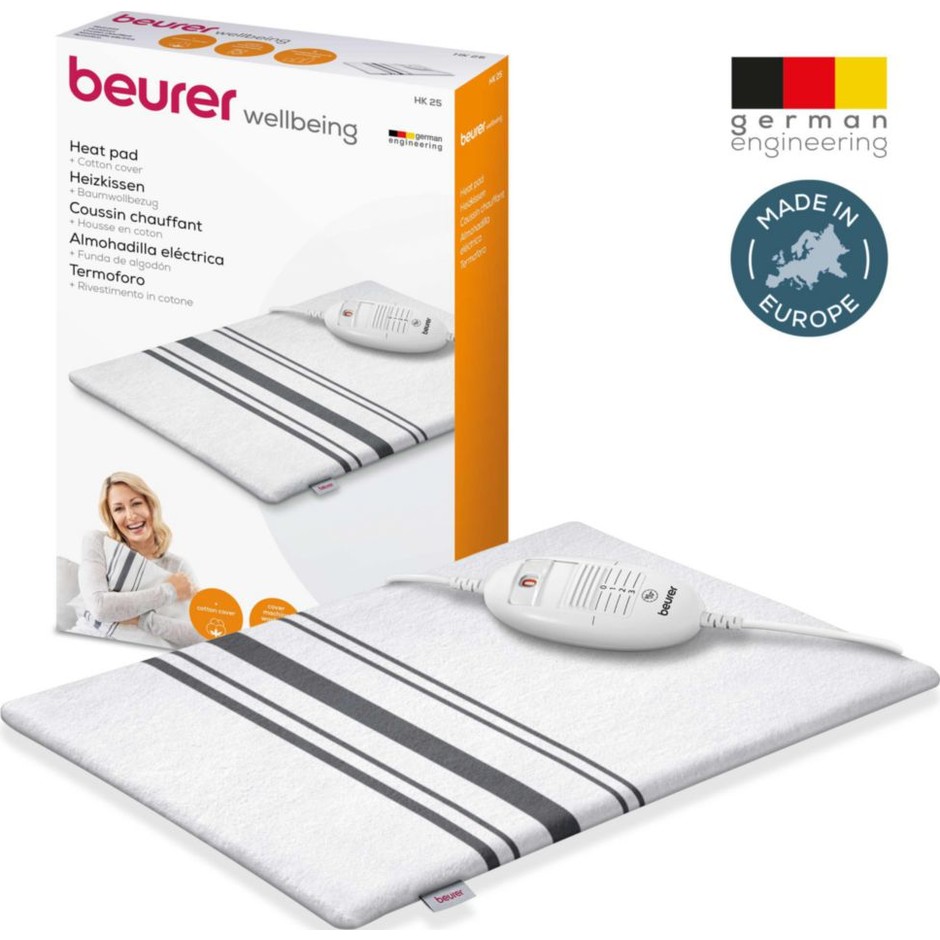 Beurer HK 26 Termoforo con rivestimento in cotone 40 × 30 cm