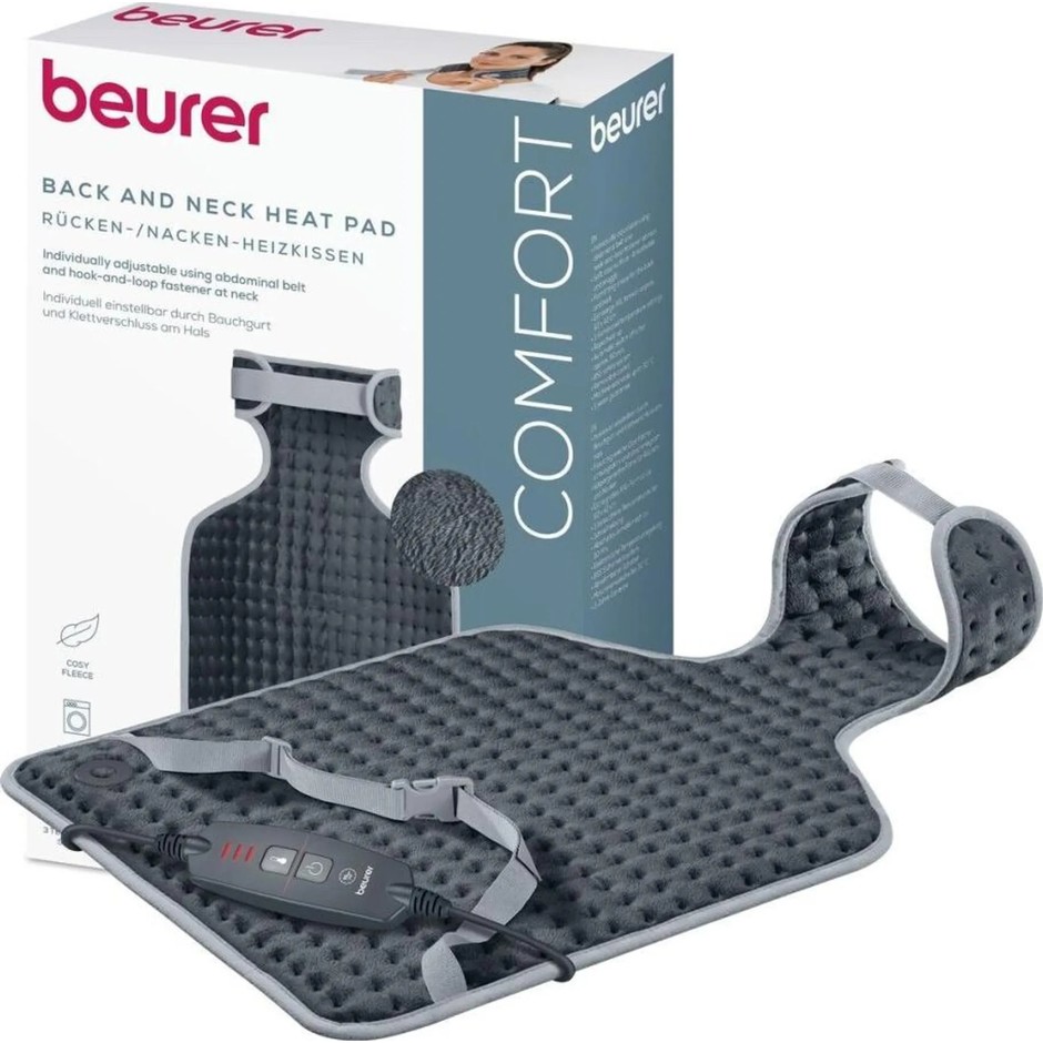 Beurer HK 64 Cosy Grey Termoforo per schiena e cervicale