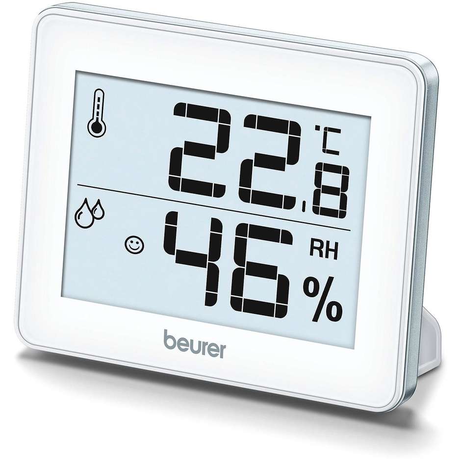Beurer HM 16 termoigrometro ambiente con display smiley colore bianco