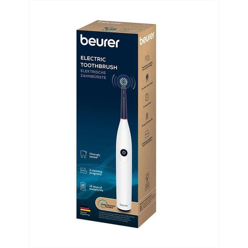 Beurer TB 15 Green Planet – Spazzolino Elettrico Ricaricabile
