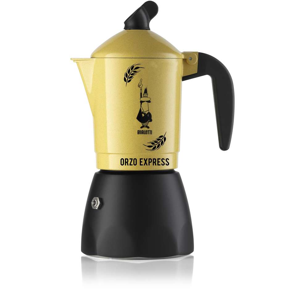 Bialetti Orzo Express 4 Tazze Colore Giallo