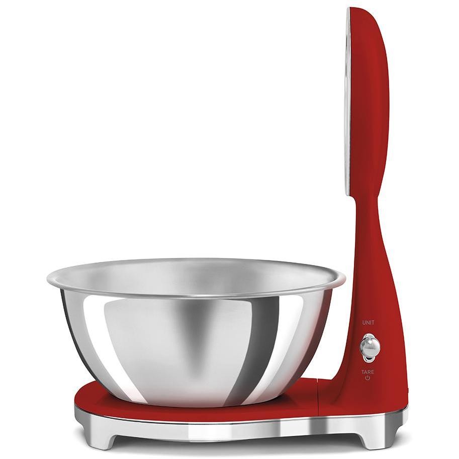 bilancia kitchen scale red         50's style