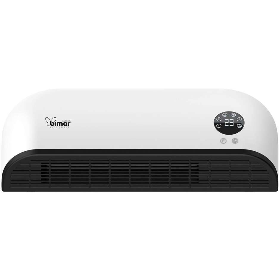 BIMAR HP093 Termoventilatore Elettrico Compatto 2000 W Termostato Regolabile Bianco