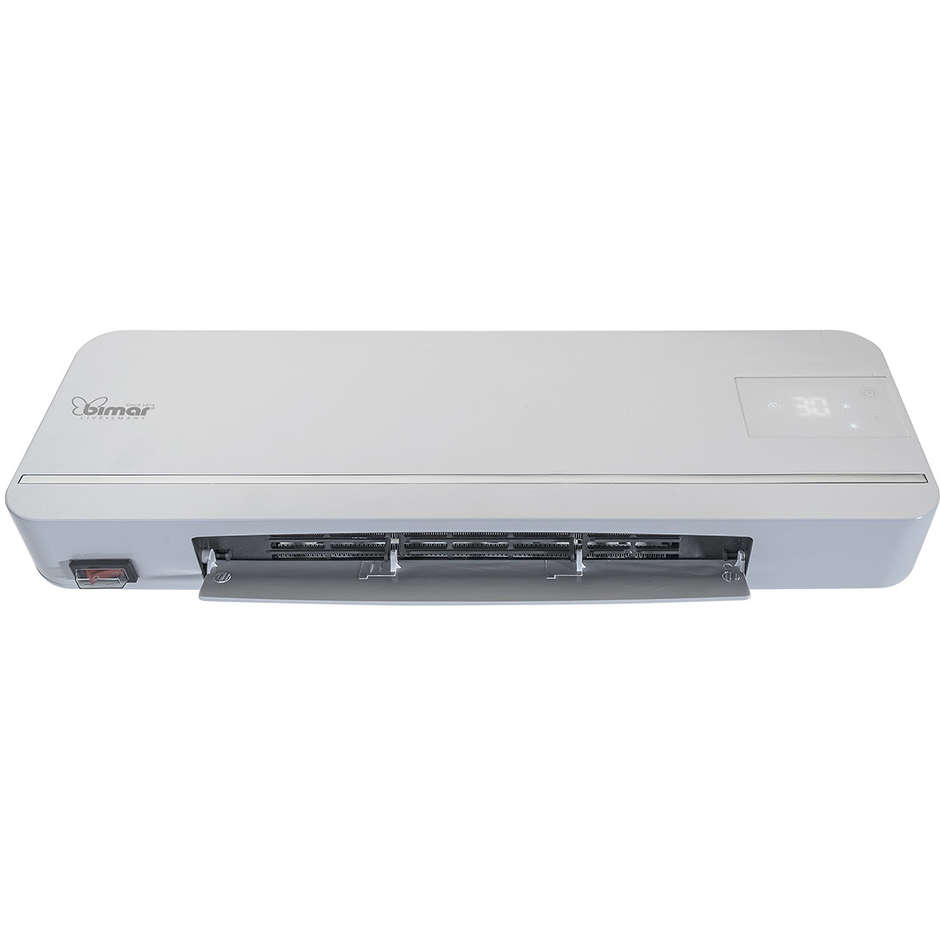 Bimar HP116 Termoventilatore a parete con telecomando e timer colore Bianco