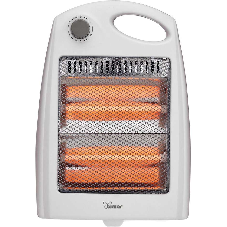 Bimar HR304 stufa al quarzo 400/800 W con protezione antiribaltamento