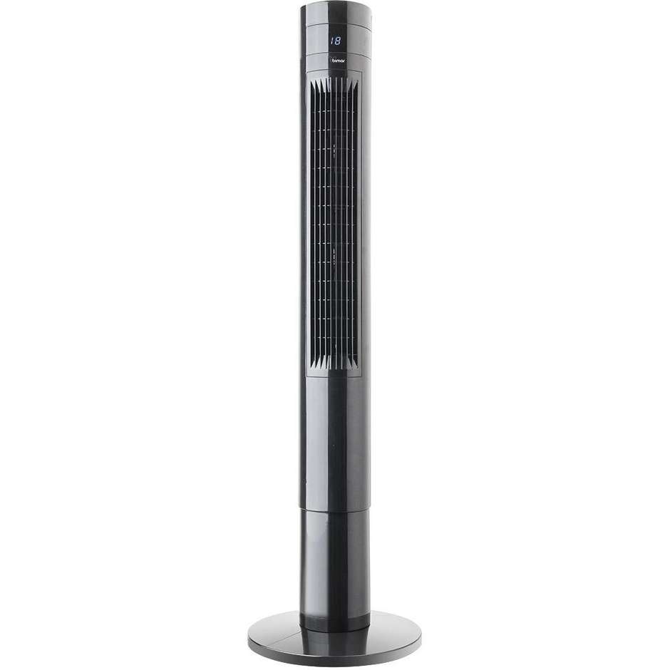 Bimar VC112 Ventilatore a Colonna Torre senza Pale 3 Velocita Colore Nero