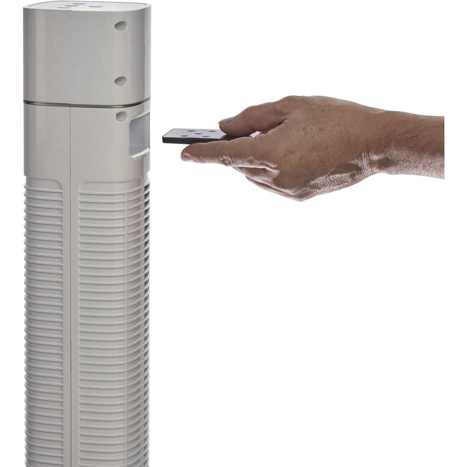 Bimar VC119 Ventilatore ionizzante a colonna 120 cm con speaker Bluetooth colore bianco