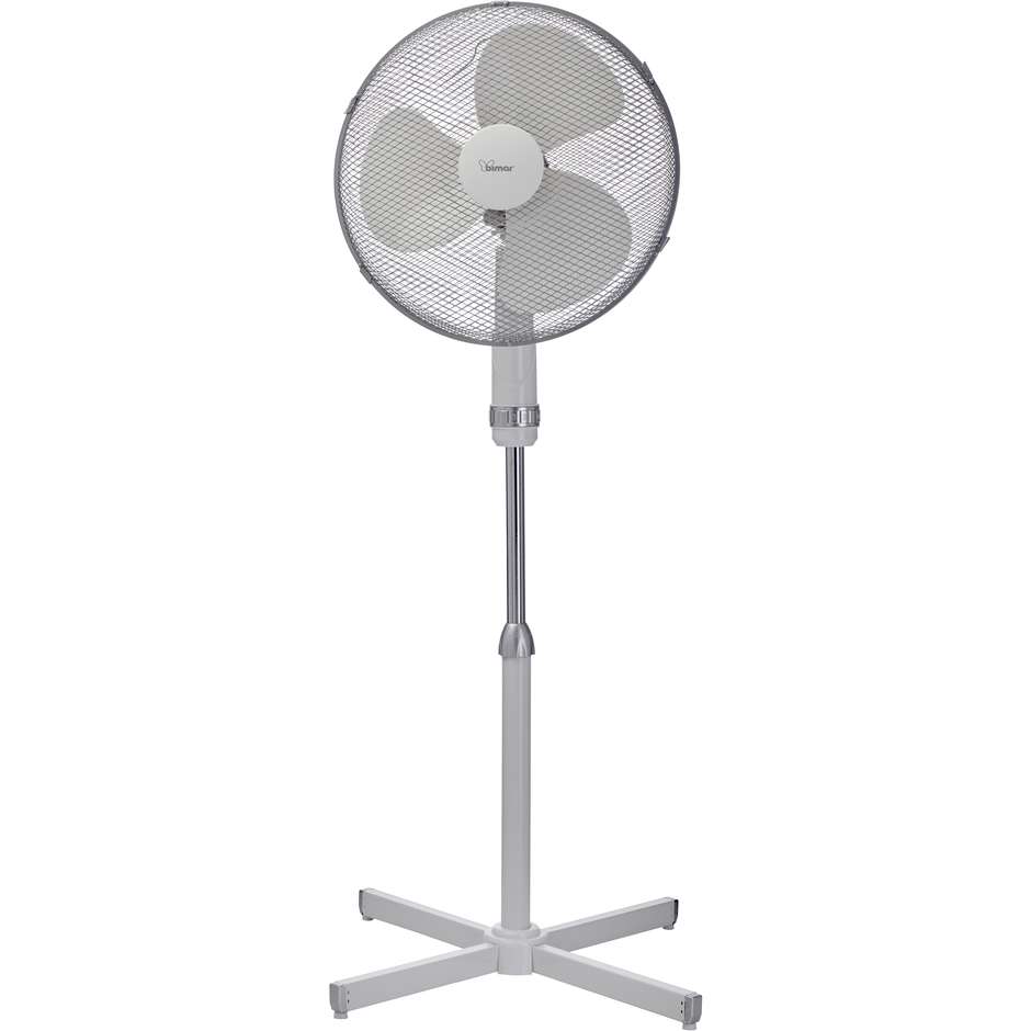 Bimar VP422 ventilatore a piantana 40cm 3 velocità 3 pale 50W Bianco