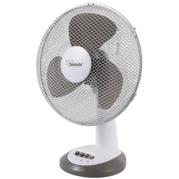 Ventilatore Da Tavolo Bimar 40cm - 3 Velocit&agrave;, Oscillazione, Inclinazione, 45W