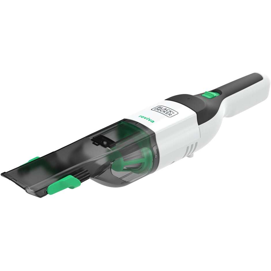 Black&Decker REVHV8C Aspirabriciole Ricaricabile Capacitàà 0,5 Lt colore bianco e grigio