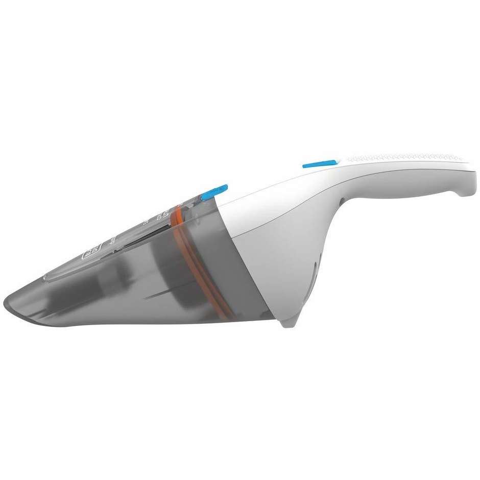 Black & Decker Dustbuster NVC115JL-QW Aspirabriciole Ricaricabile Litio 3,6V con Base di Ricarica Compatta Bianco