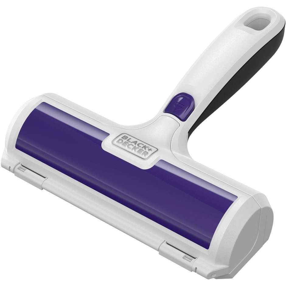 Black & Decker HMSCT0001 Rimuovi pelo di animale domestico Colore Viola, Bianco