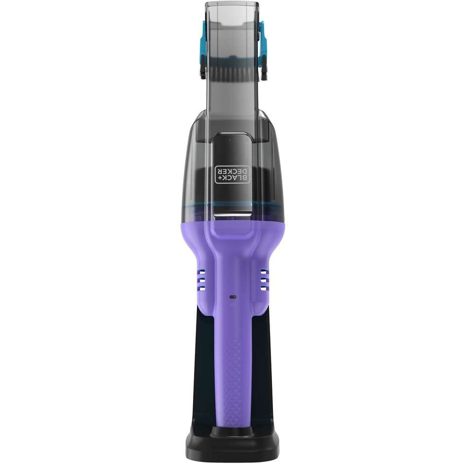 Black & Decker NVD220BP Dustbuster Aspirabriciole Senza Filo a Batteria Litio 7,2V con Bocchetta Fessure e Spazzola