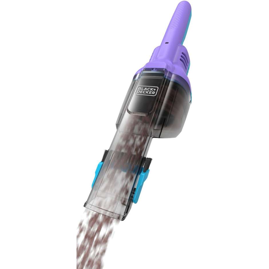 Black & Decker NVD220BP-QW aspirabriciole a batteria 7,2 V, 0,29 L