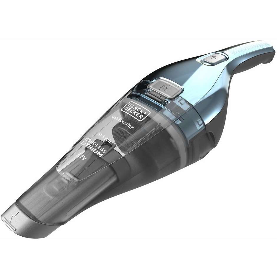 Black+Decker NVC220WBC Aspirabriciole Ricaricabile Senza Fili 385 ml Blu/Titanio