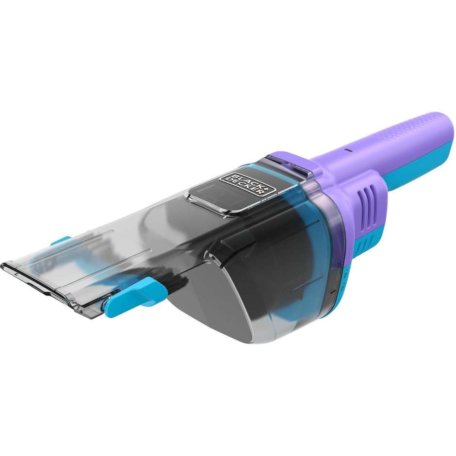 Black+Decker NVD220BP Aspirabriciole Ricaricabile senza Fili 7,2 V 290 ml Multicolore