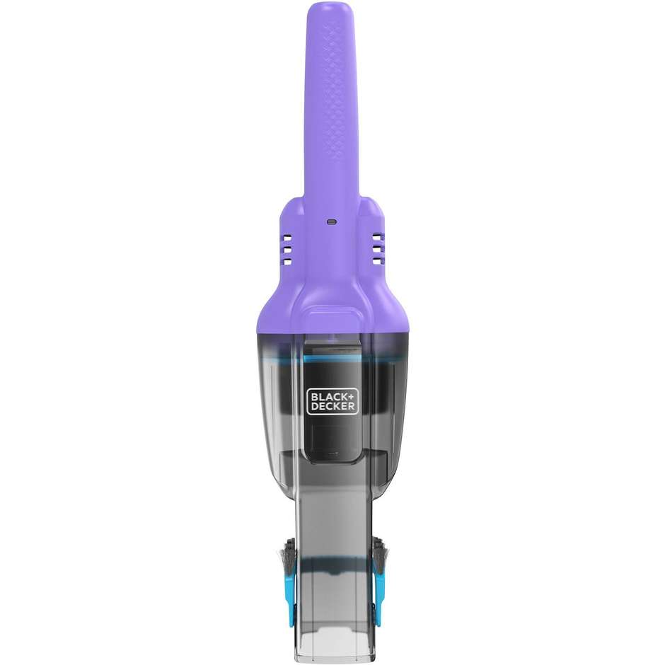 Black+Decker NVD220BP Aspirabriciole Ricaricabile senza Fili 7,2 V 290 ml Multicolore