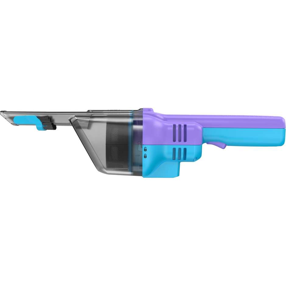 Black+Decker NVD220BP Aspirabriciole Ricaricabile senza Fili 7,2 V 290 ml Multicolore
