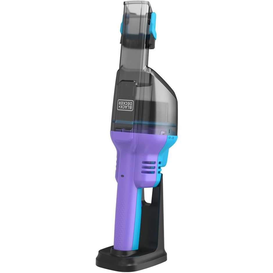 Black+Decker NVD220BP Aspirabriciole Ricaricabile senza Fili 7,2 V 290 ml Multicolore
