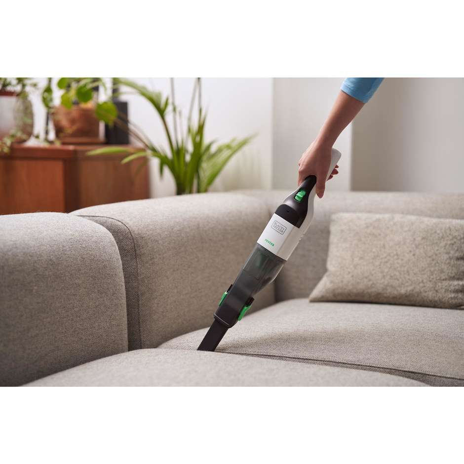 Black+Decker REVHV8C Aspirabriciole Ricaricabile Portatile Senza Fili Nero
