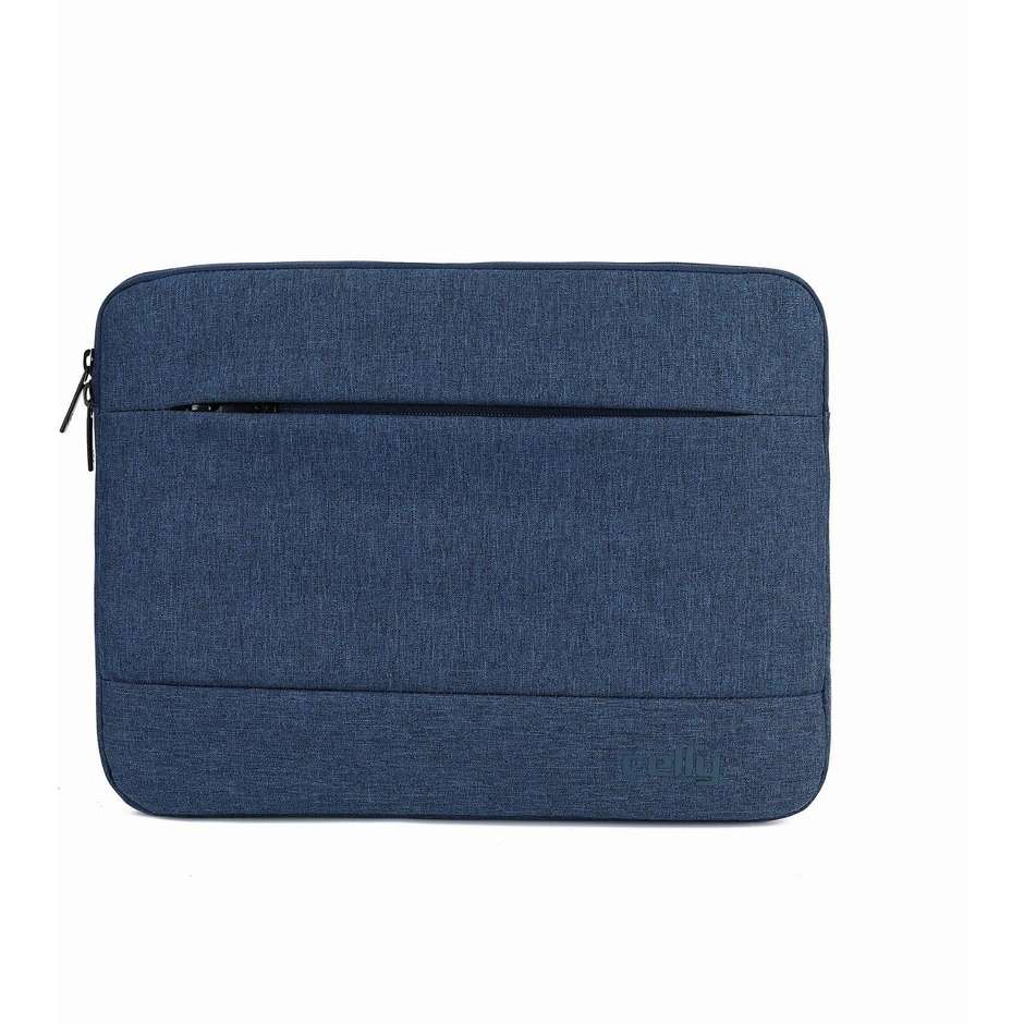 borsa notebook sleeve 13,3" blu scuro