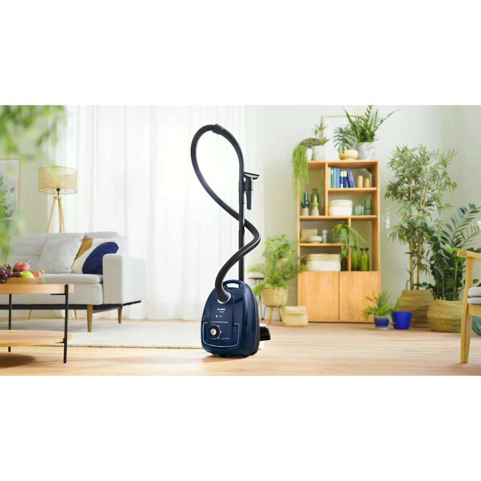 Bosch BGL38BU1 Serie 4 Aspirapolvere con sacco 600 W blu