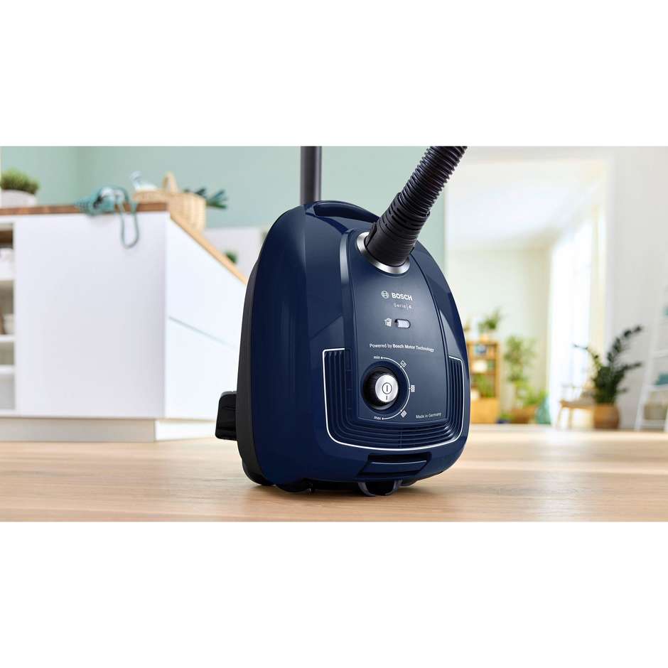 Bosch BGL38BU1 Serie 4 Aspirapolvere con sacco 600 W blu