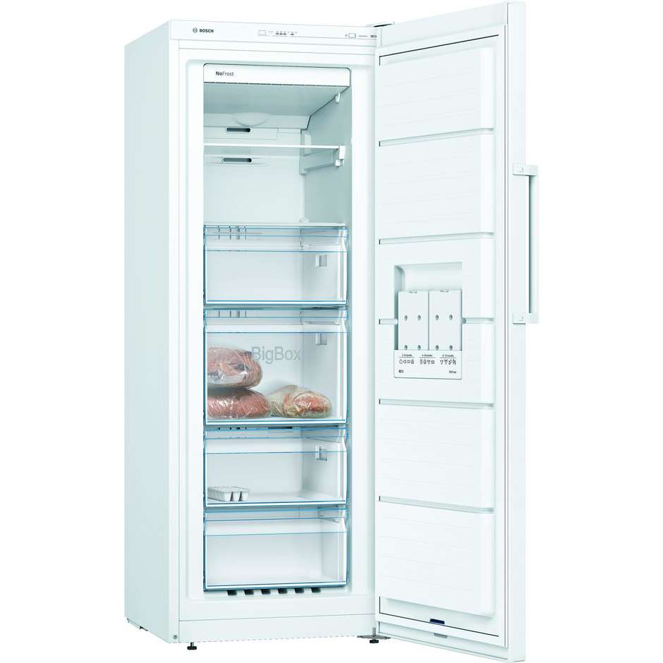 Bosch GSN29VWEP Congelatore Verticale a Cassetti 200 Litri Classe E Bianco