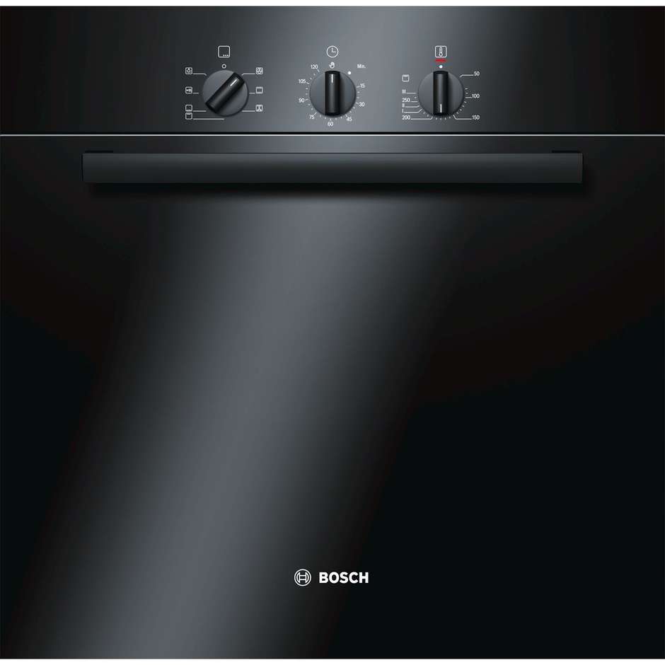 Bosch HBA21B262J forno elettrico termoventilato da incasso 66 litri classe A colore nero