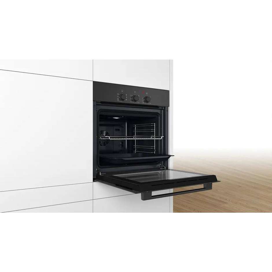 BOSCH HBF011BA2 Forno da Incasso Multifunzione 66 L Classe A Multilivello Nero