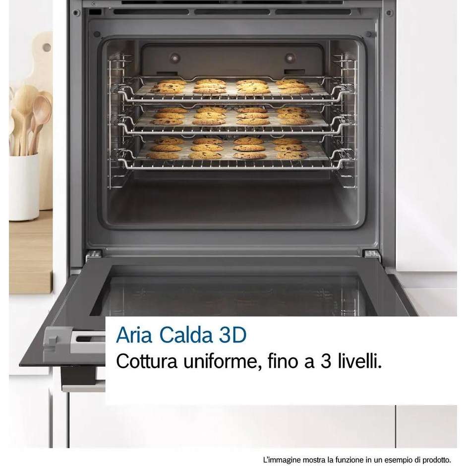 BOSCH HBF011BA2 Forno da Incasso Multifunzione 66 L Classe A Multilivello Nero