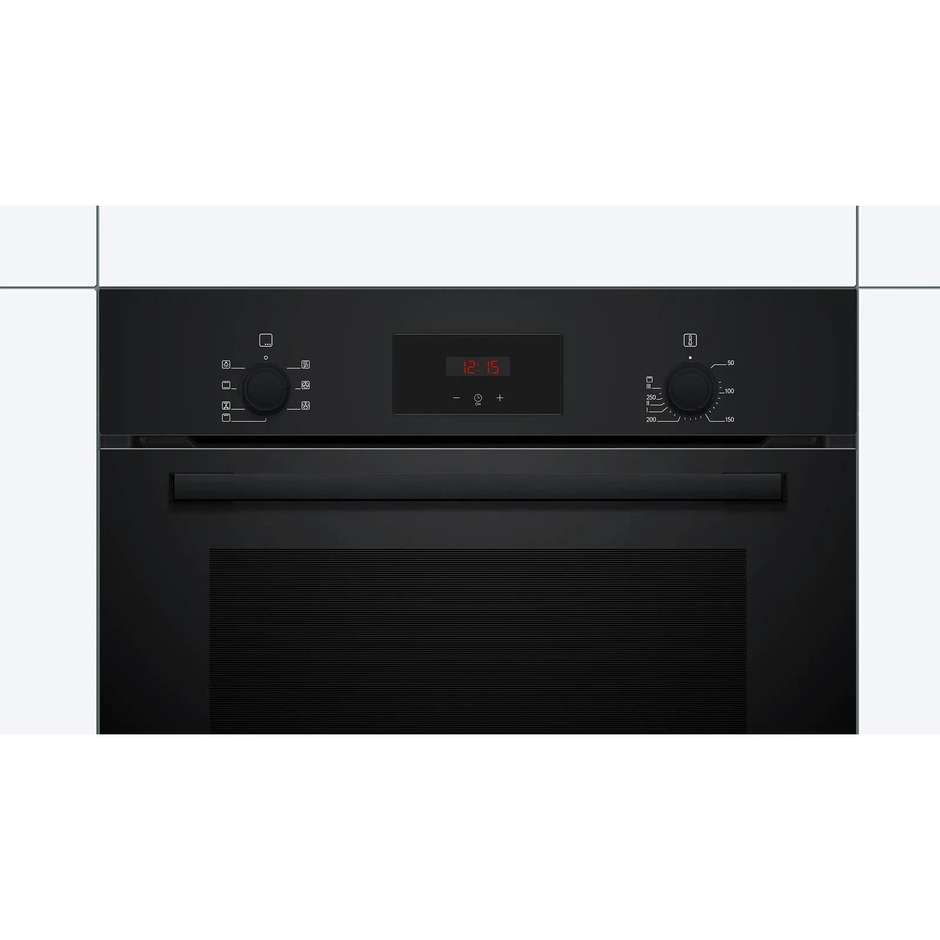 Bosch HBF133BA1 Serie 2 Forno elettrico multifunzione Capacita 66 Lt Potenza 3300 W Nero Classe A Colore Nero