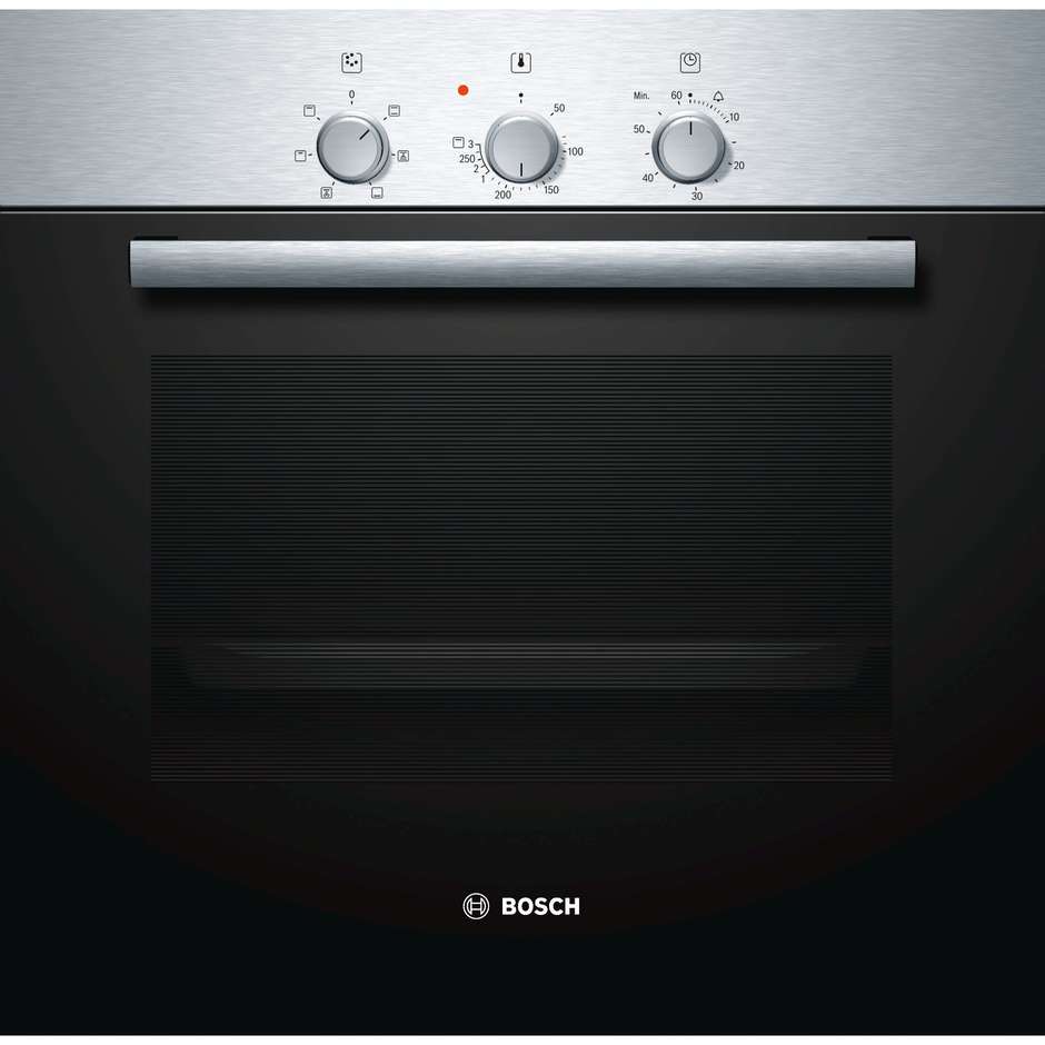 Bosch HBN211E0J forno elettrico ventilato da incasso 66 litri classe A colore inox