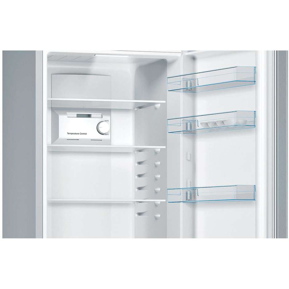 Bosch KGN36NLEA Frigorifero Combinato 302 Litri Classe A Acciaio Inox