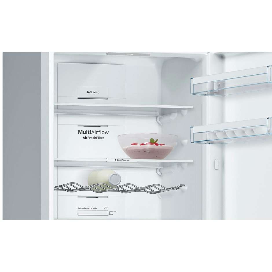 Bosch KGN36VL3A frigorifero combinato 324 litri classe A++ No Frost colore inox