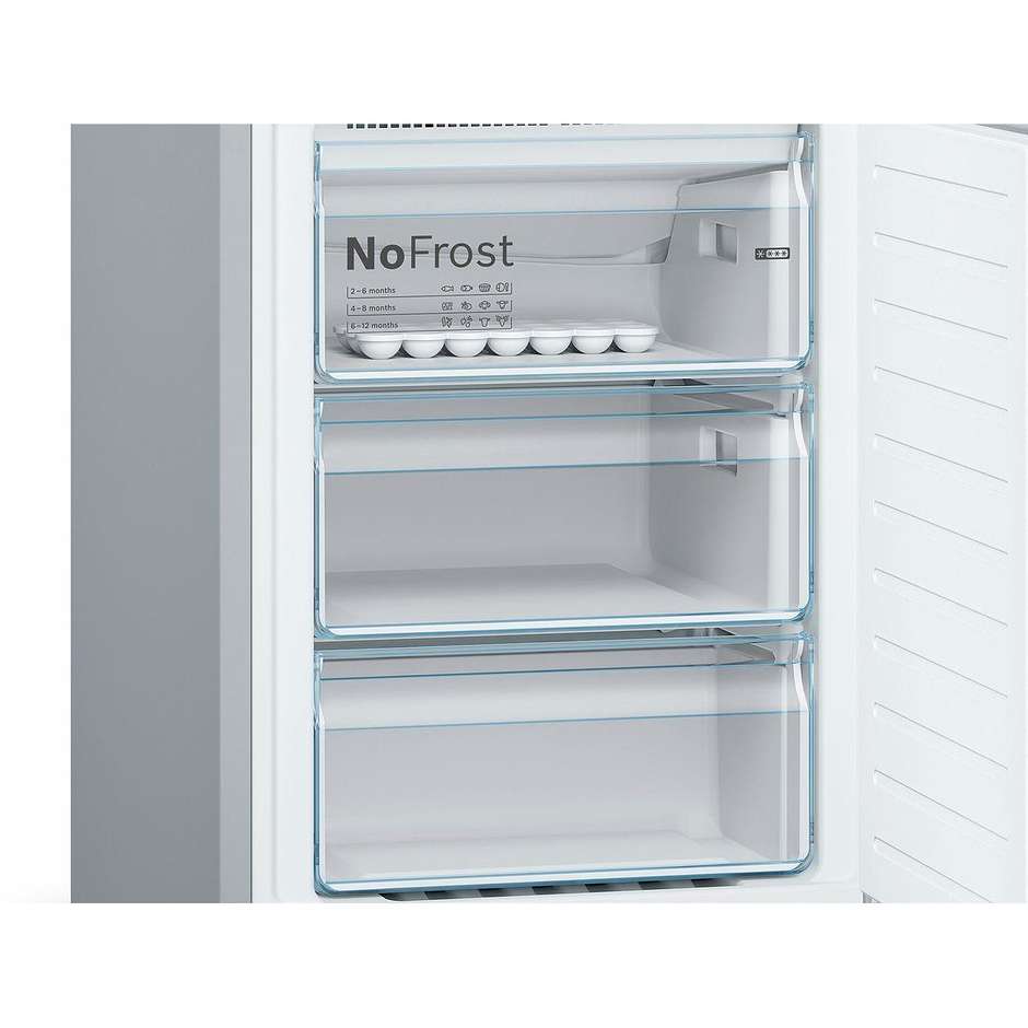 Bosch KGN36VL3A frigorifero combinato 324 litri classe A++ No Frost colore inox