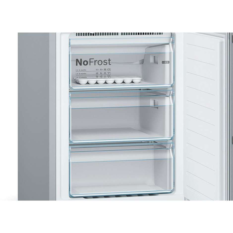 Bosch KGN36XL3P frigorifero combinato 324 litri classe A++ No Frost colore inox