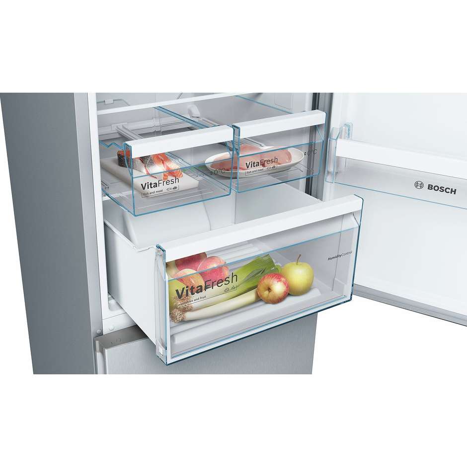 Bosch KGN39KL35 frigorifero combinato 366 litri classe A++ Total No Frost colore inox